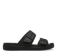 Crocs Womens Brooklyn Buckle Low Low Sandal in Black - Size UK 3