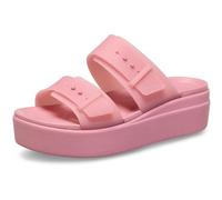 Crocs Women's Brooklyn Buckle Low Wedge Clog