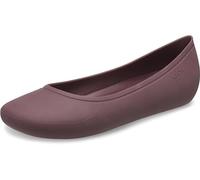 Crocs Women's Brooklyn Flats, Dark Cherry, 6