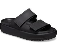 Crocs Women's Brooklyn Luxe Sandal, Black/Black, 4 UK