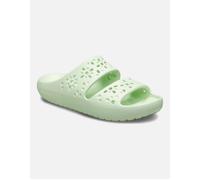 Crocs Women's Classic Floral Cut Out Womens Sandals - Green - Size: 9
