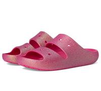 Crocs Womens Classic Iridescent Glitter Sandals