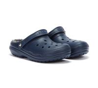 Crocs Womens Classic Lined Clogs Mens Navy - Size UK 7