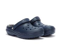 Crocs Womens Classic Lined Clogs Mens Navy - Size UK 8