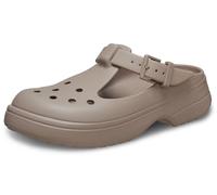 Crocs Women's Classic Mary Jane Clogs, Taupe, 6 Women/4 Men