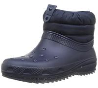 Crocs Women's Classic Neo Puff Shorty Boot W Snow, Navy, 8 UK