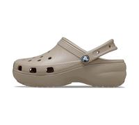 Crocs Women's Classic Platform Clog Taupe Size 5 UK Women
