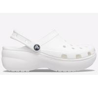 Crocs White Classic Platform Clogs