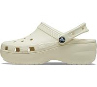 Crocs Women's Classic Platform Clog W Clogs, Bone, 3 UK