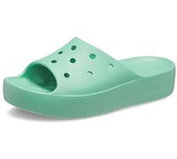 Crocs Women's Classic Slide | Platform Sandals, Jade Stone, 7 UK, (208180)