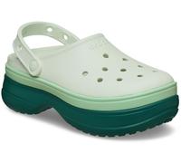 Crocs Womens Classic Stacked Clogs Platform Platform, Hosta, 6 UK Men / 7 UK Women