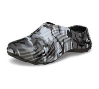 Crocs Women's Echo Wave Clogs, Black/Slate Grey, 7 Women/5 Men