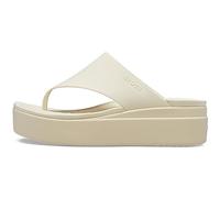 Crocs Women's Brooklyn Flip, Bone, 9 UK