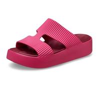 Crocs Getaway Platform H-Strap In Dark Pink Dark Pink 4