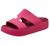 Crocs Mules / Casual Shoes Getaway Groove Platform HStrap in Pink 4