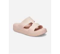 Crocs Women Sandal, Getaway Platform H-Strap, Quartz, 6 UK Women