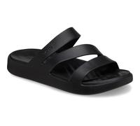 Crocs Womens Getaway Strappy Mule - Black Resin - Size UK 9