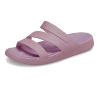 Crocs Women's Getaway Strappy Sandals, Pink Milk Glitter, 4 UK