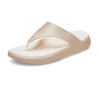 Crocs Women's Getaway Triangle Flip Flops, Peach Ice, 6