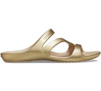 Crocs Women's Kadee Ii Flip Flop Sandal, Gold, 6 UK