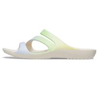 Crocs Women's Kadee Ii Flip Flop Sandal, Blue Green Ombre, 8 UK