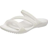 Crocs Women's Kadee II Strappy Sandals, Diamante White, 4 UK