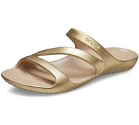 Crocs Women's Kadee II Strappy Sandals, Gold, 8 UK