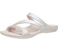 Crocs Women's Kadee II Strappy Sandals, Shimmer Quartz, 2 UK