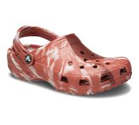 Women's Crocs Marble Synthetic Dark Clay/Multi Clogs - Brown
