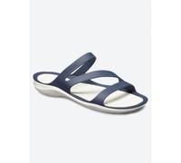 Women's Crocs 203998-462 SWIFTWATER SANDAL Womens Sandals Navy/White - Blue - Size: 3
