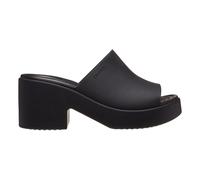 Crocs Women's Rubber High Heel Beach Brooklyn Slide Comfortable Black