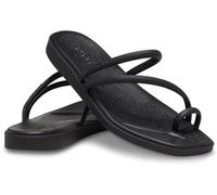 Crocs Women's Sandal, Miami Toe Loop Sandal, Black, 4 UK Women