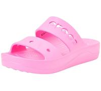 Crocs Women's Via Platform Sandal, Electric Pink, 7 UK