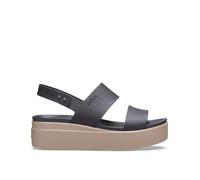 Crocs Women's Sandals Brooklyn Low Wedge black/brown