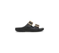 Crocs | Women | Metallic Buckle Saturday | Sandals | Black | 5