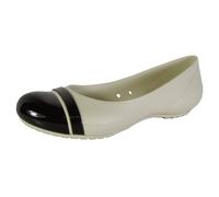 Crocs Womens Slip On Cap Toe Flat Shoes