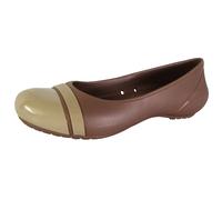 Crocs Womens Slip On Cap Toe Flat Shoes
