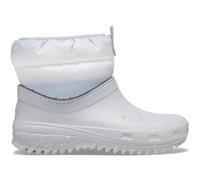 Crocs Women's Snow Boot, Light Grey White, 6 UK