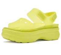 Crocs Women's Soho Y Strap Sandals, Frosted Citrus, 10