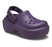 Women's Crocs Stomp Clog Synthetic Dark Iris Clogs - Purple
