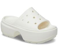 Crocs Women's Stomp Slides, Chalk, 5 UK Men / 6 UK Women