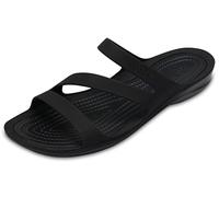 Crocs Women's Swiftwater Sandal W, Black/Black, 3 UK