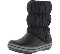 Crocs Womens Winter Puff Boot Snow, Black (Black/Charcoal), 3 UK 34/35 EU
