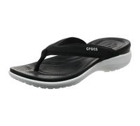 Crocs womens Women's Capri V Sporty | Sandals for Women Flip Flop Black 8 US