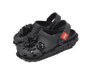 Crocs X LEGO 4LW Botanicals Clog Black Men Unisex Casual Sandal 212982-90H