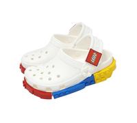 Crocs x LEGO 4LW System Clog K White Multi Kids Preschool Sandal 211874-100