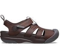 Crocs Yukon Fisherman Espresso Brown Mens shoes 209875-206 in a Plain in Size 6
