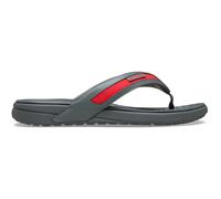Crocs Men, Yukon Sport Flip, Slate Grey/Flame, 11 UK Men