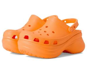 Crocs Zuecos Unisex Classic Tie-Dye Clogs, Orange, 39 EU