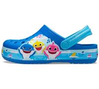 Crocs Unisex Kids Crocs Fl Baby Shark Band T Clog, Bright Cobalt, 4 UK